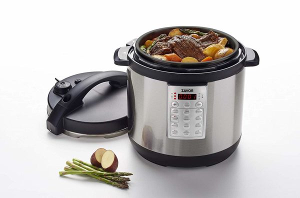 Zavor Select 6 Quart Electric Pressure Cooker - Brushed Stainless Steel (ZSESE01)