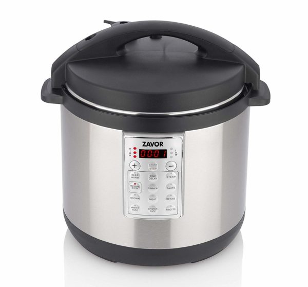 Zavor Select 6 Quart Electric Pressure Cooker - Brushed Stainless Steel (ZSESE01)