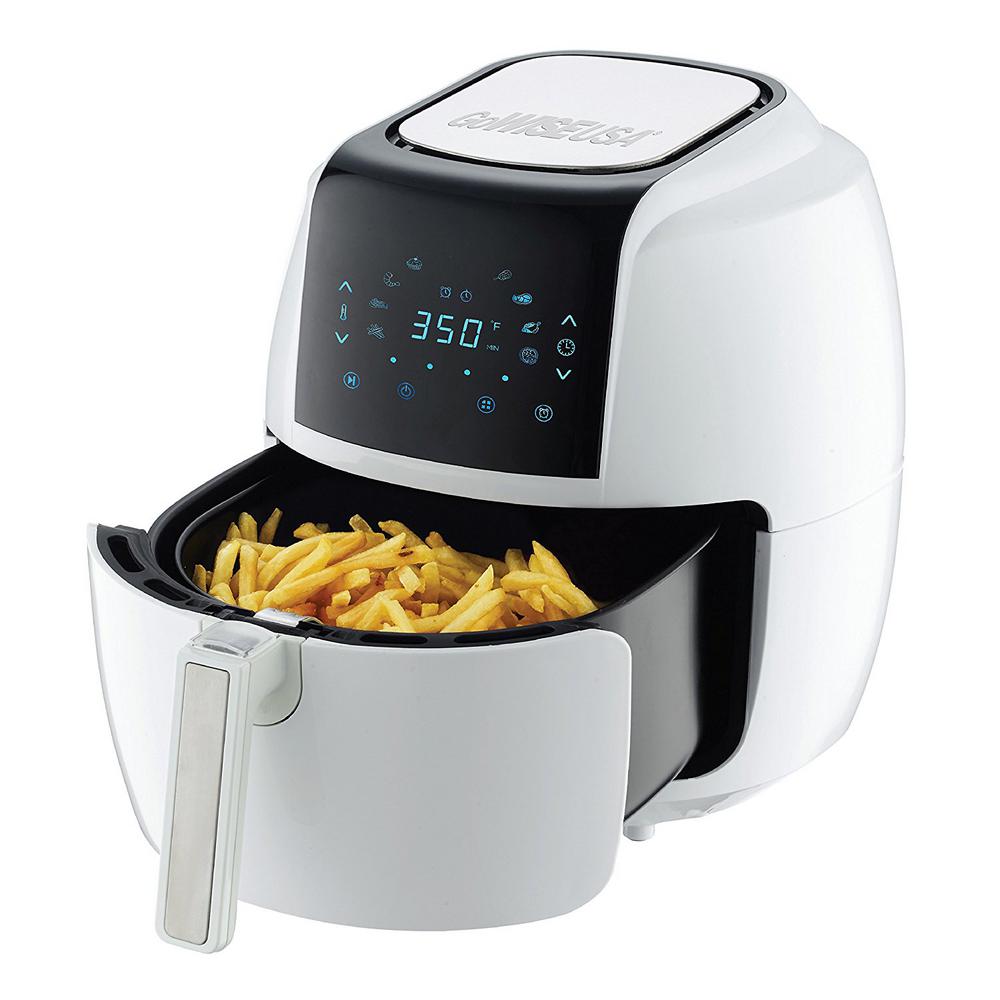 GoWISE USA Air Fryer with 6-Piece Accessory, Set + 50 Recipes