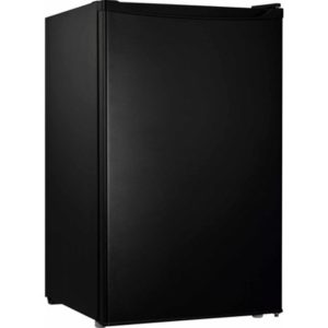 Galanz 4.3 Cu Ft Single Door Compact Refrigerator GL43S5, Stainless Steel Look