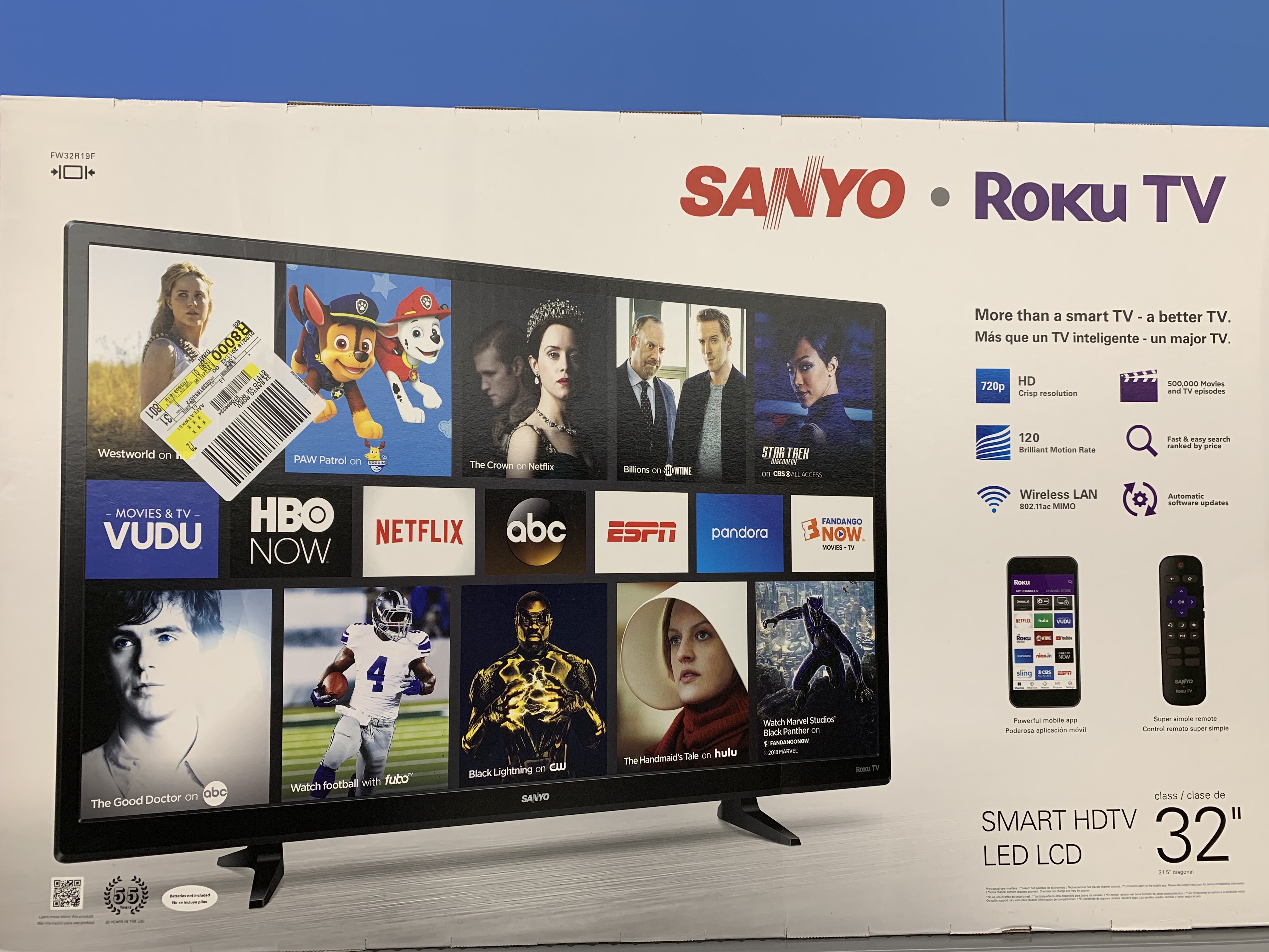 Sanyo 32 Class 2k 720p Smart Roku Tv Fw32r19f Aaa Crs Inc Wayfaith Com Shop