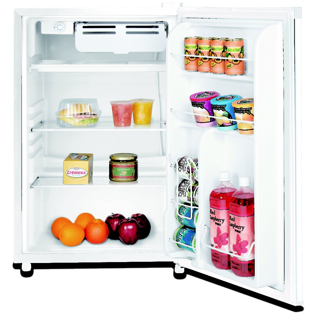 RCA 4.5 Cu Ft Single Door, Mini Fridge RFR464, White, Appliances, word,