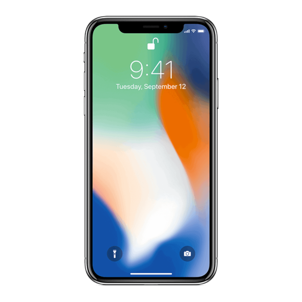 iPhone X 256GB – Space Color Silver (Unlocked)