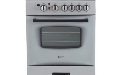 Avanti – 24″ White Electric Coil Range With 2.6 CuFt Oven