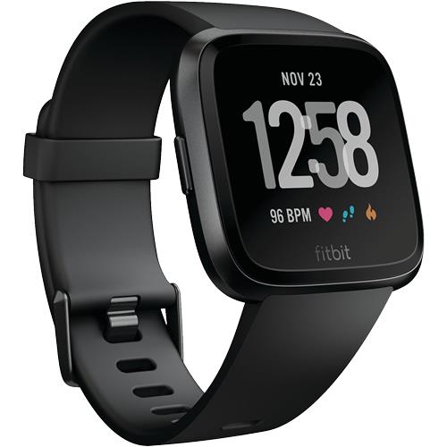 Fitbit - Versa Smartwatch - Black