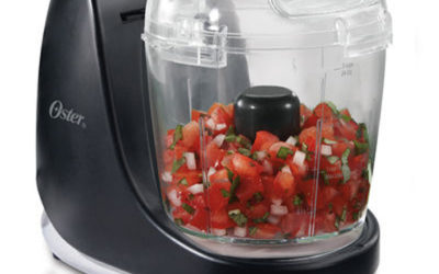 Oster FPSTMC3321 3-Cup Mini Chopper with Whisk, Black