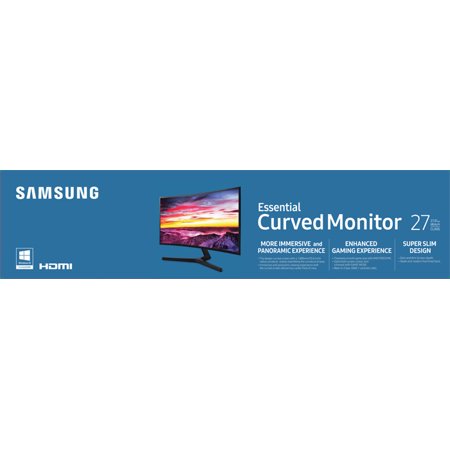 Samsung 27" Curved 1920x1080 VGA HDMI 60hz 4ms AMD FREESYNC HD LED Monitor - C27F396