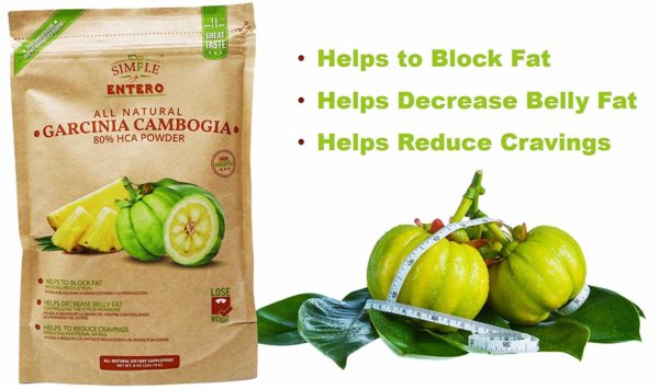 Garcinia Cambogia Powder Mix Natural Organic Multivitamin Powder 8oz Package