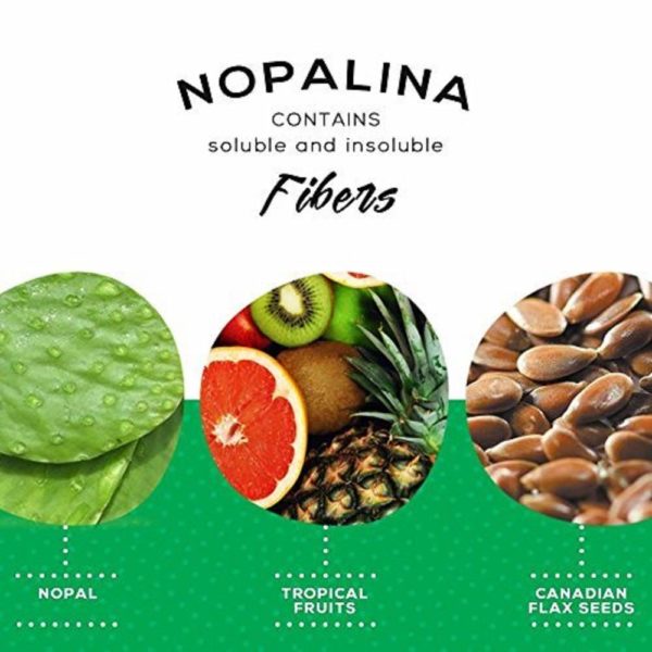 NOPALINA Flax Seed Plus Fiber 32OZ (2LB) Bag only