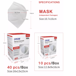 KN95 Mask Daily Respirator 1pcs by AYFA