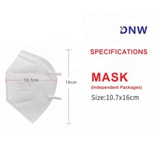 KN95 Standard for Respirator Self-Priming Filter Type Anti-particulate Respirator Cleaning DIY Construction Home use Woodworking Mowing 10pcs by AYFA