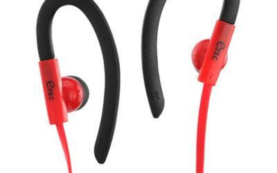 Etec – Universal in-Ear Sport Headphones (Red)