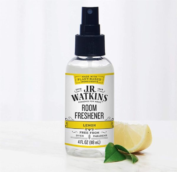 Room Air Freshener Spray Lemon Natural Freshener for Home Office or Car USA Made and Cruelty Free 4 fl oz (1pcs)