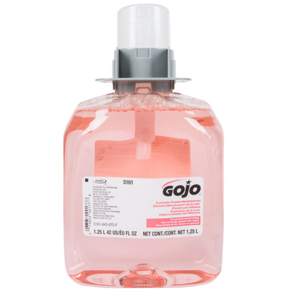 GOJO® 5161-03 FMX Luxury 1250 mL Cranberry Foaming Hand Soap